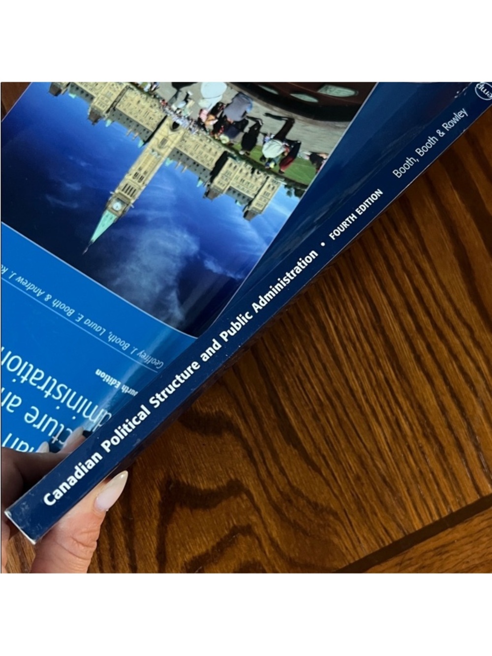 Canadian Political Structure and Public Administration Book 4th Edition, Blue - Picture 2 of 5